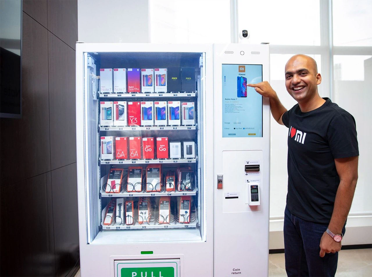 cellphone vending machine