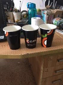 juice vending machine cup