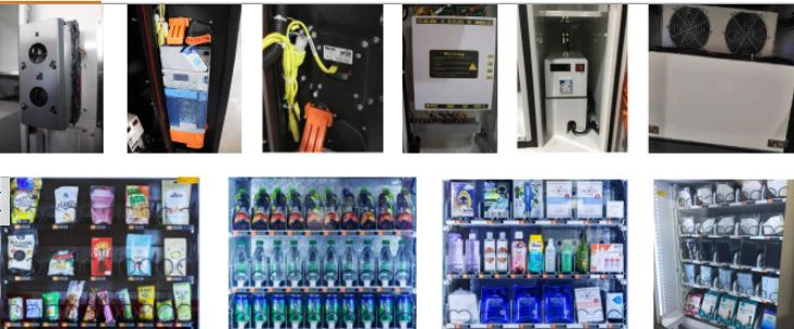 inside of vending machine inside of vending machine