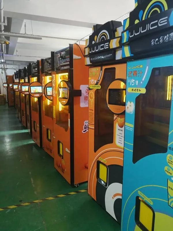 automatic juice vending machine production line
