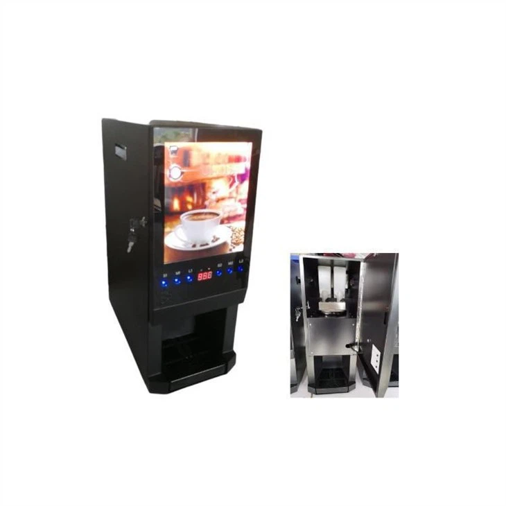 Small Cappuccino Coffee Juice Vending Machine